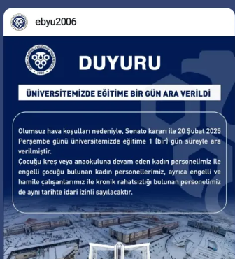 Ebyü Duyuru
