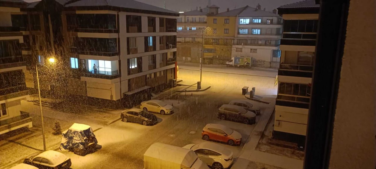 Erzincan Kar Yağıyor 1280X576