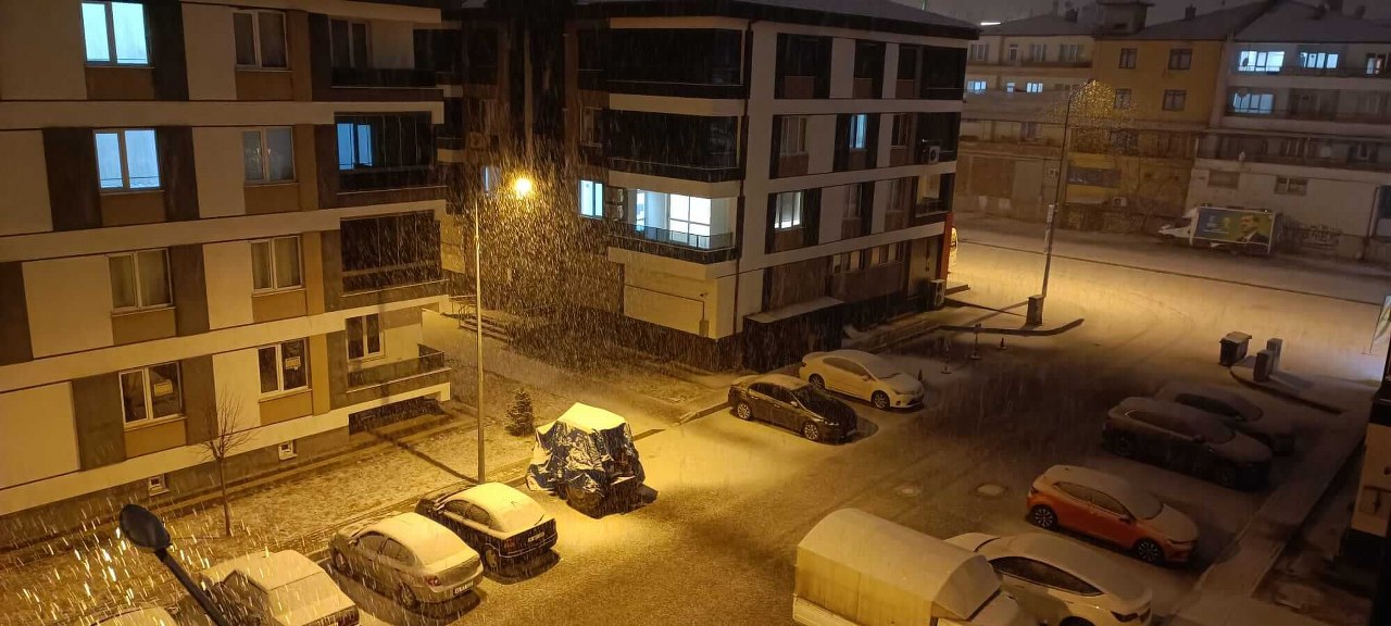 Erzincan Kar Yağıyor 3 1280X576