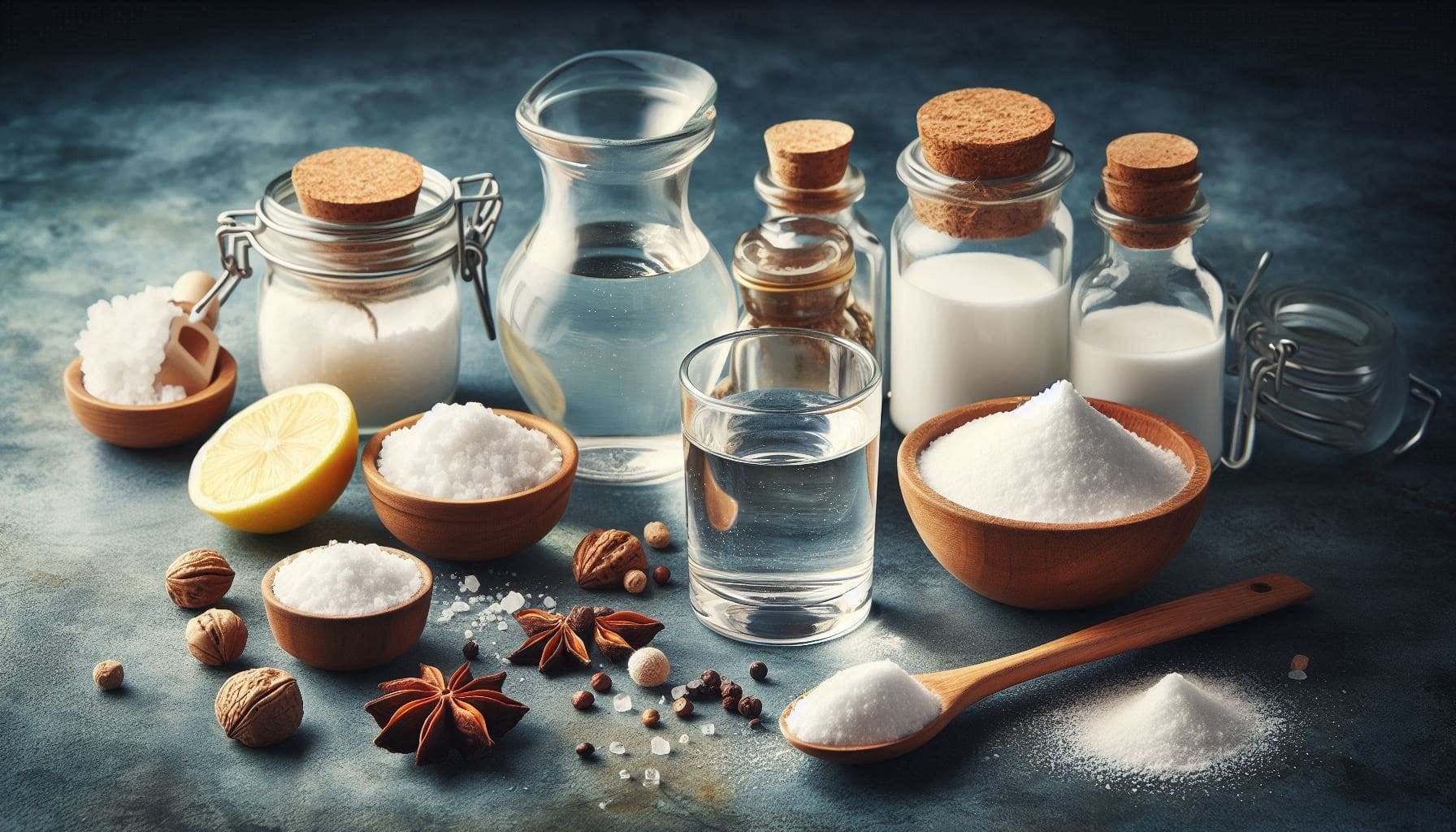 Karbonat, Limon Tuzu Ve Beyaz Sirke