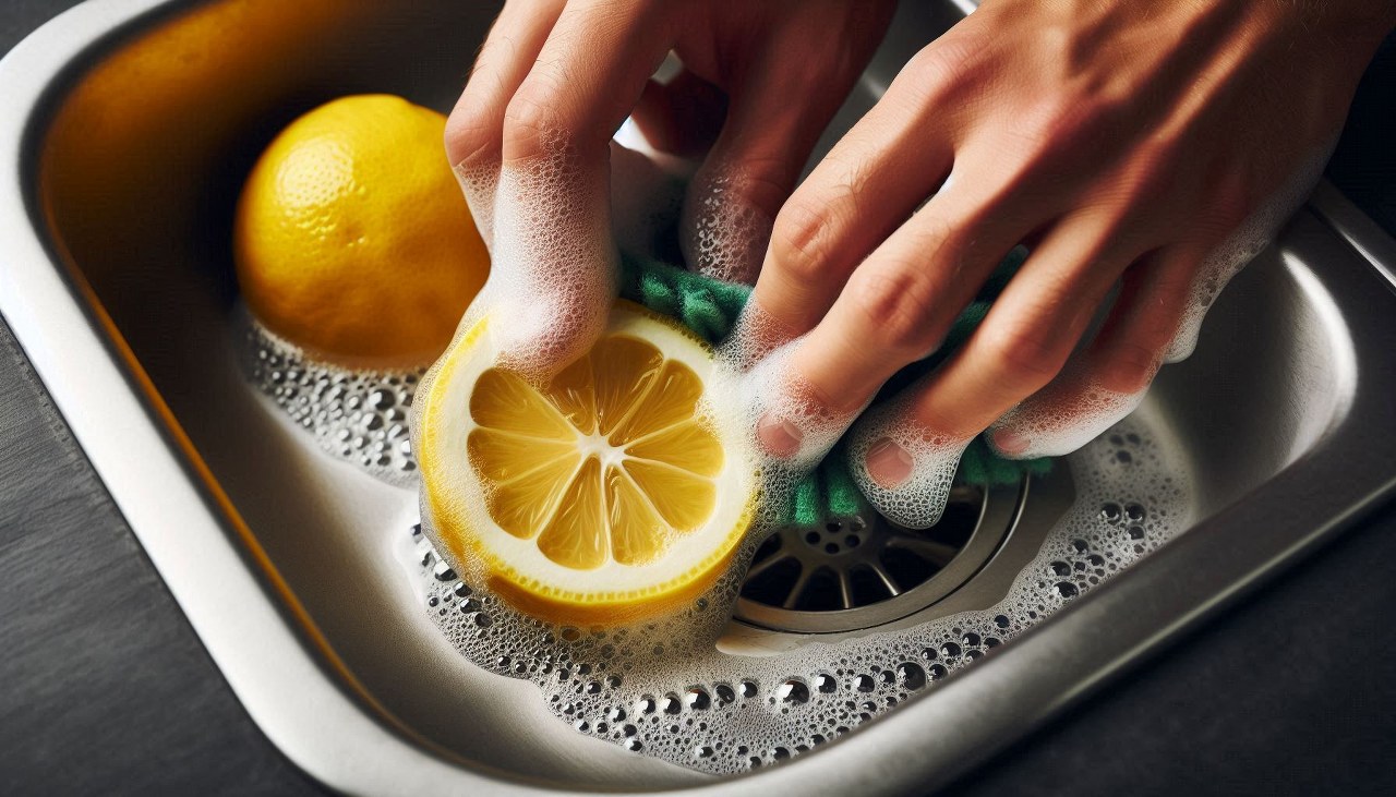 Limon Kabuğu, Lavaboyu Parlatma 1280X731