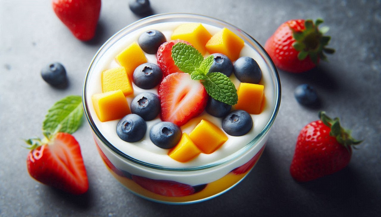 Meyveli Yoğurt 1280X731