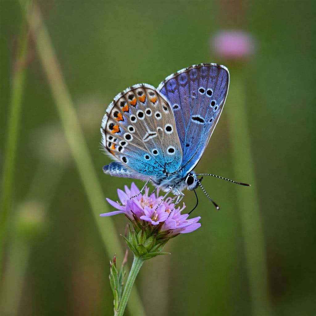 Mezopotamya Mavisi Kelebeği