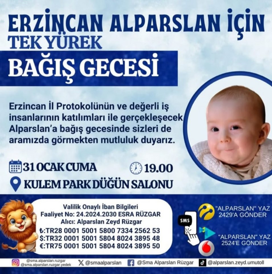 Minik Alparslan Bağış Gecesi 955X960