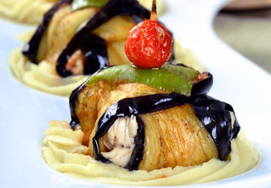 Tavuklu Kürdan Kebabı