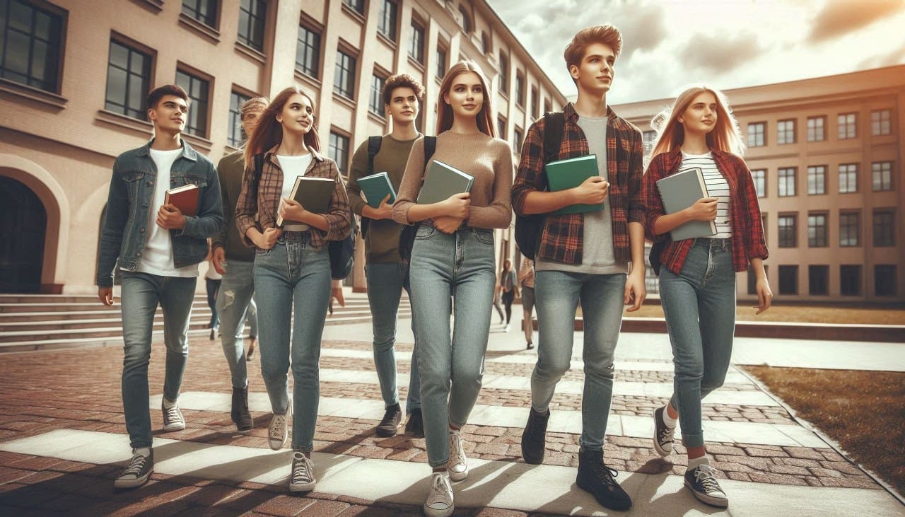 Üniversiteli Öğrenciler 1280X731