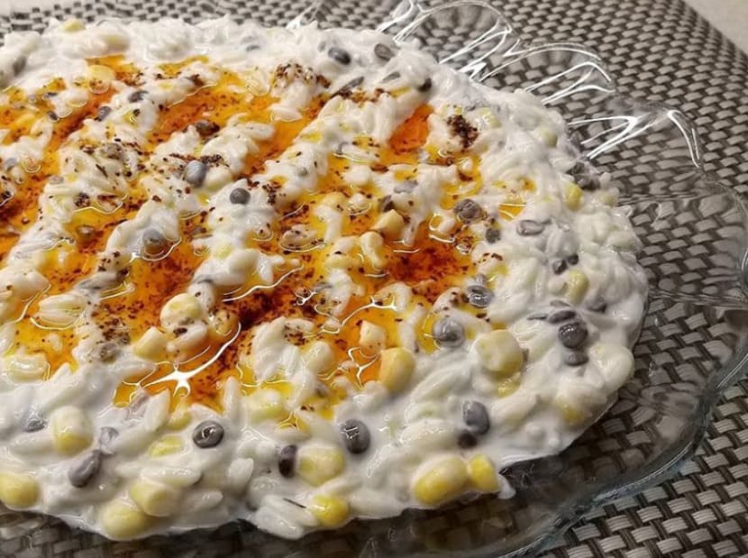 Yeşil Mercimekli Buğday Salatası